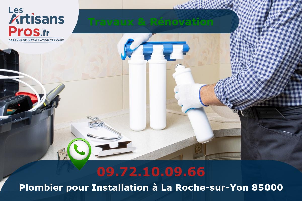 Installation de Plomberie La Roche-sur-Yon