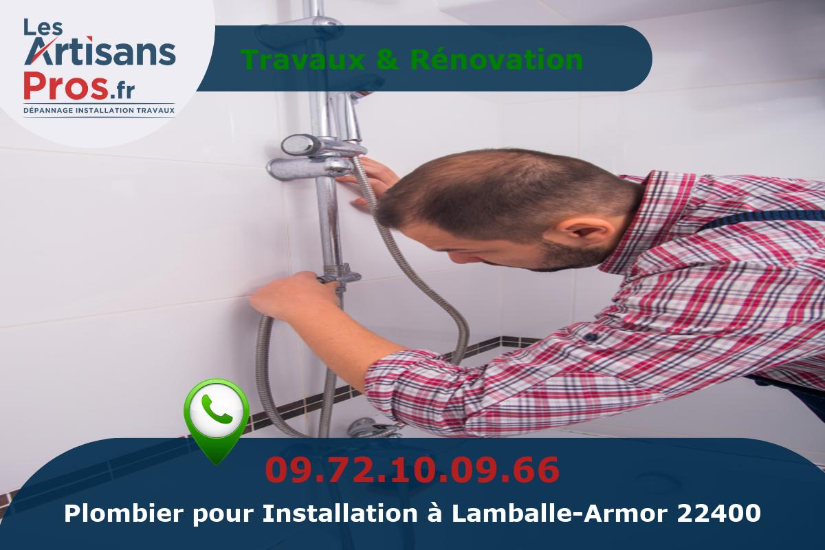 Installation de Plomberie Lamballe-Armor