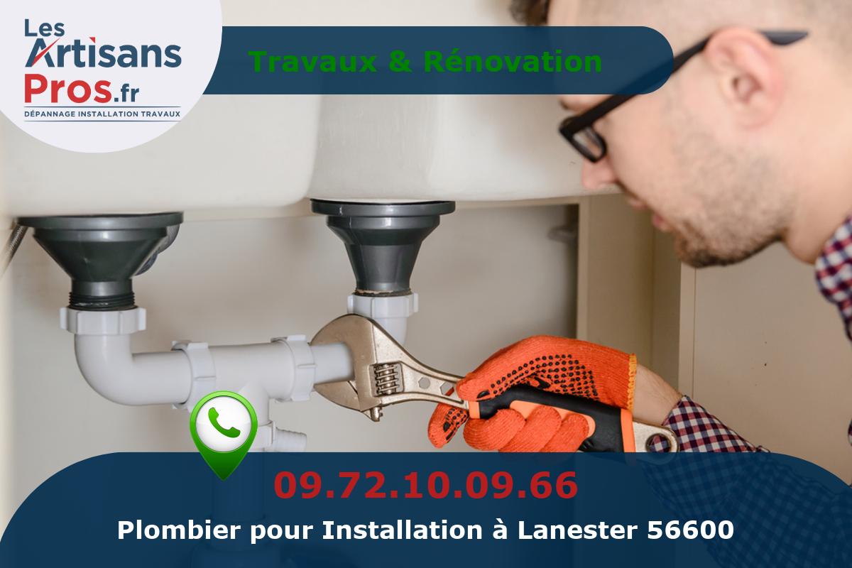 Installation de Plomberie Lanester