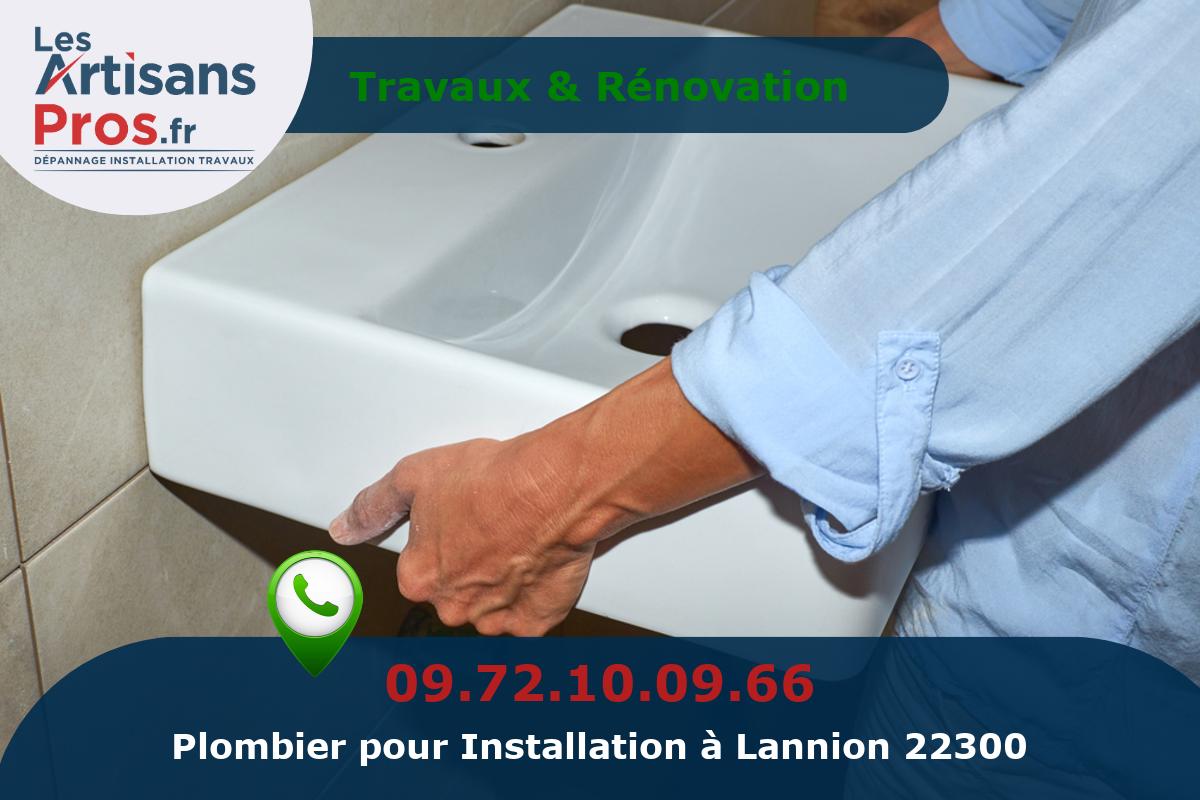 Installation de Plomberie Lannion