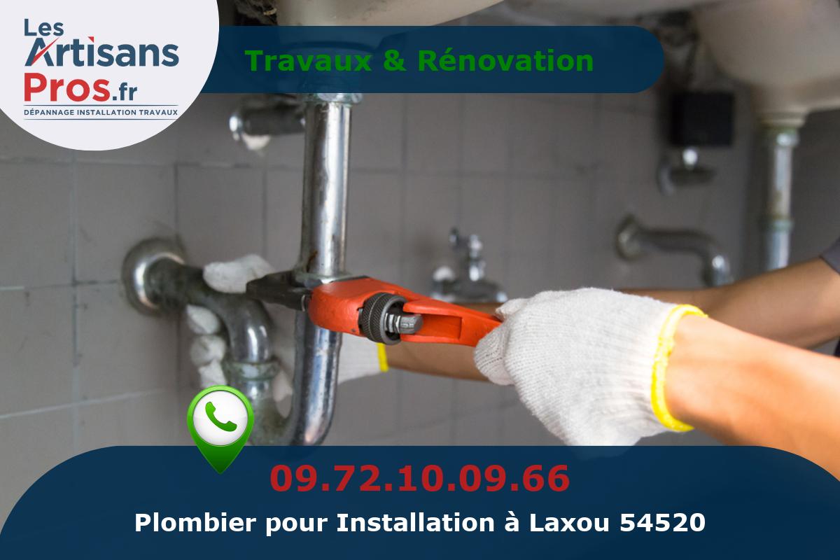 Installation de Plomberie Laxou