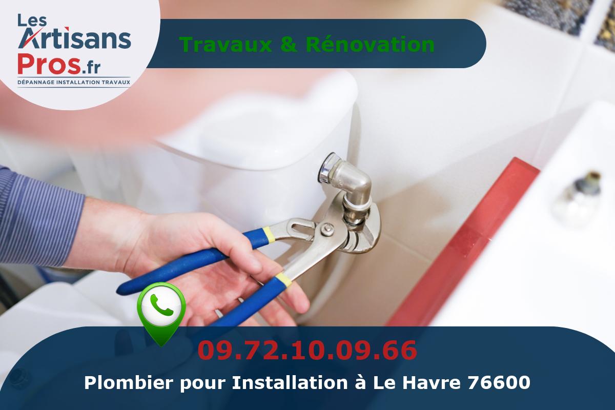 Installation de Plomberie Le Havre