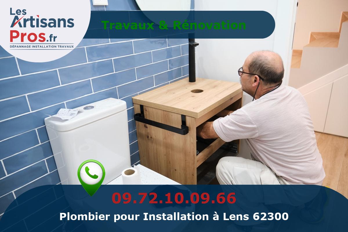 Installation de Plomberie Lens