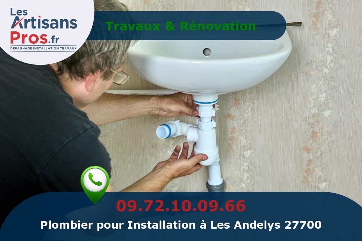 Installation de Plomberie Les Andelys