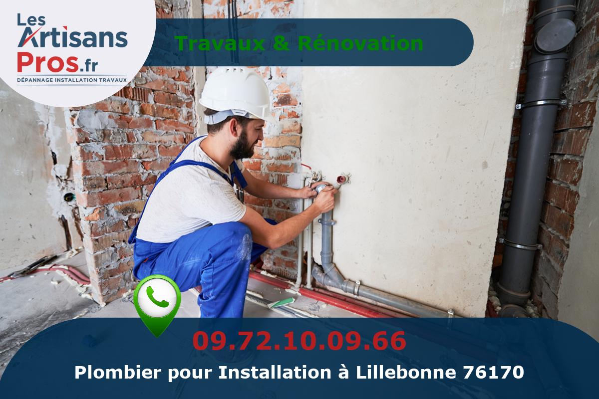 Installation de Plomberie Lillebonne