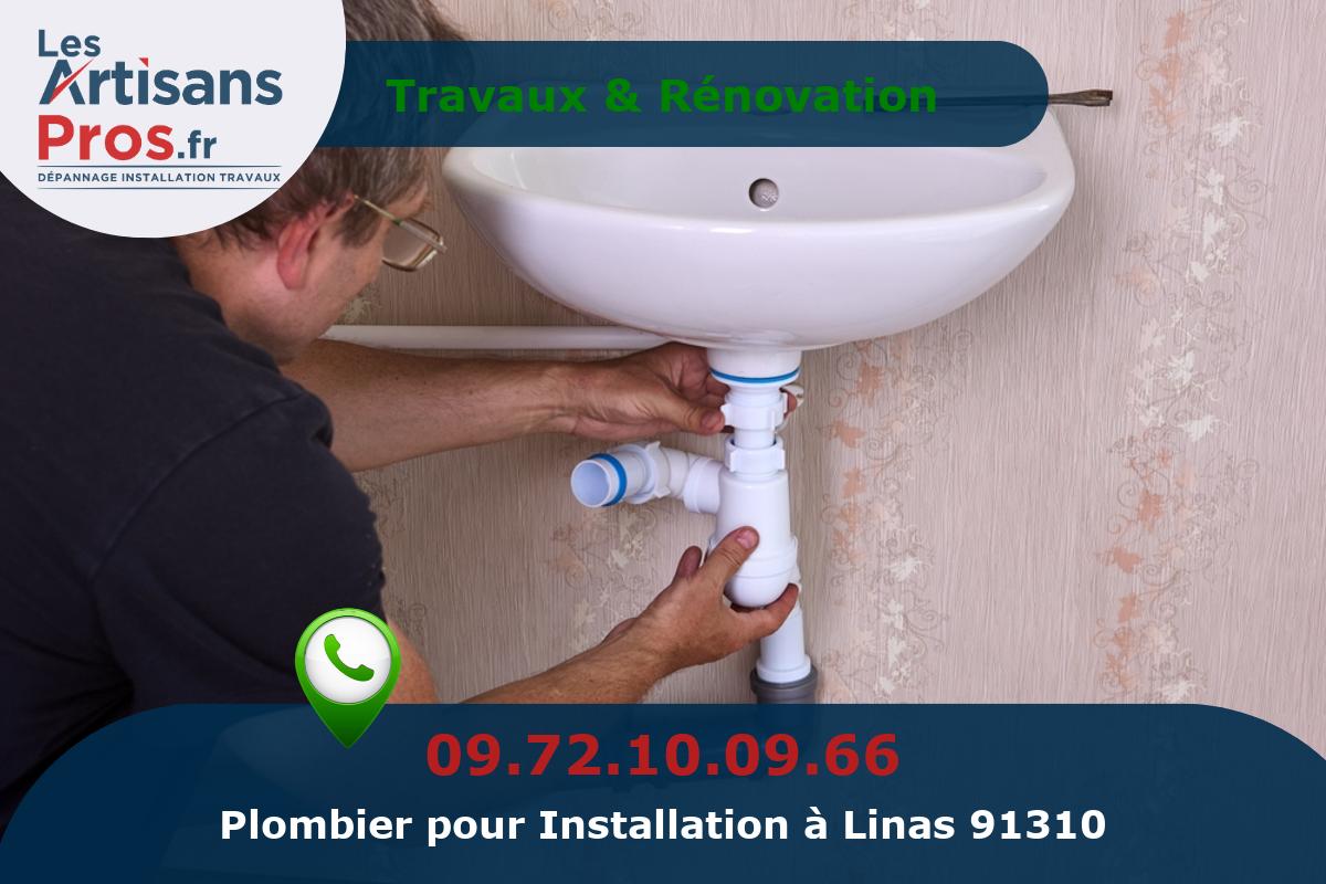 Installation de Plomberie Linas