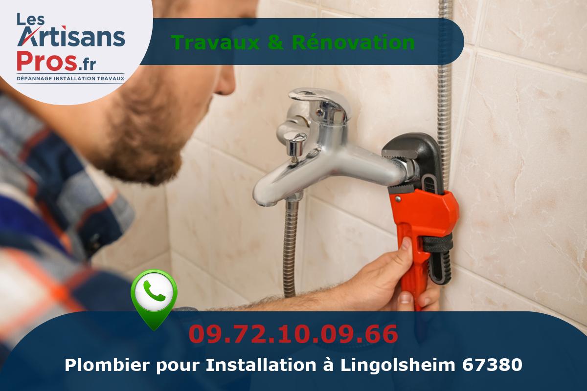 Installation de Plomberie Lingolsheim