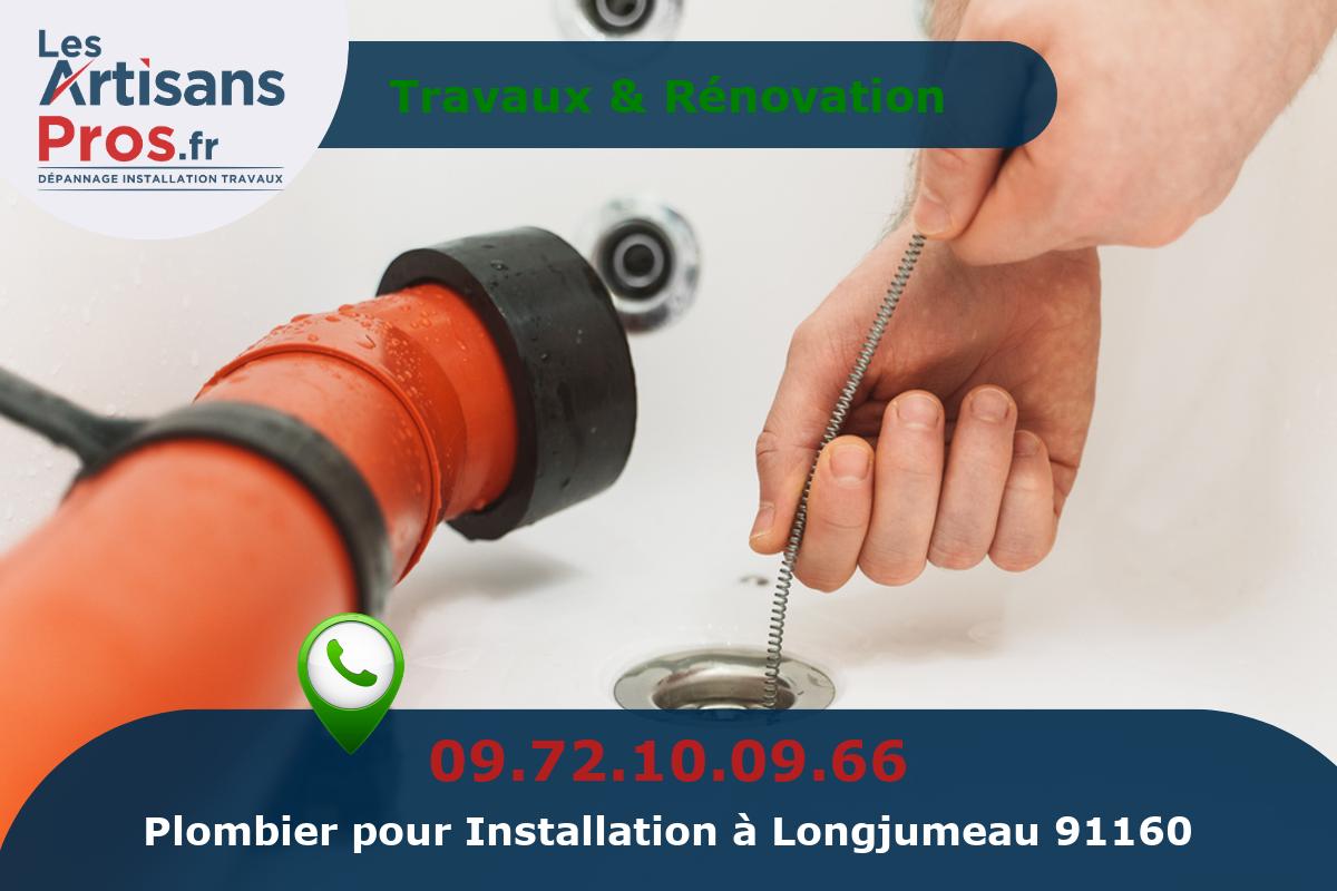 Installation de Plomberie Longjumeau