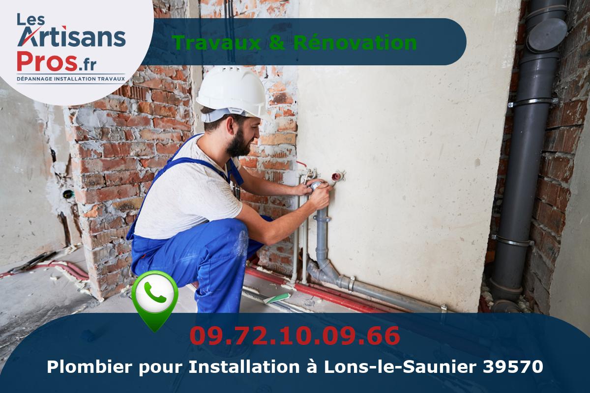 Installation de Plomberie Lons-le-Saunier