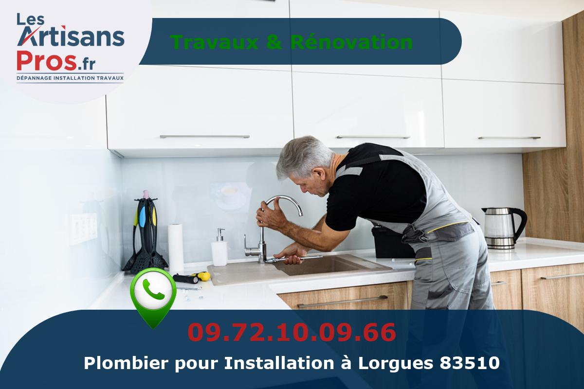 Installation de Plomberie Lorgues