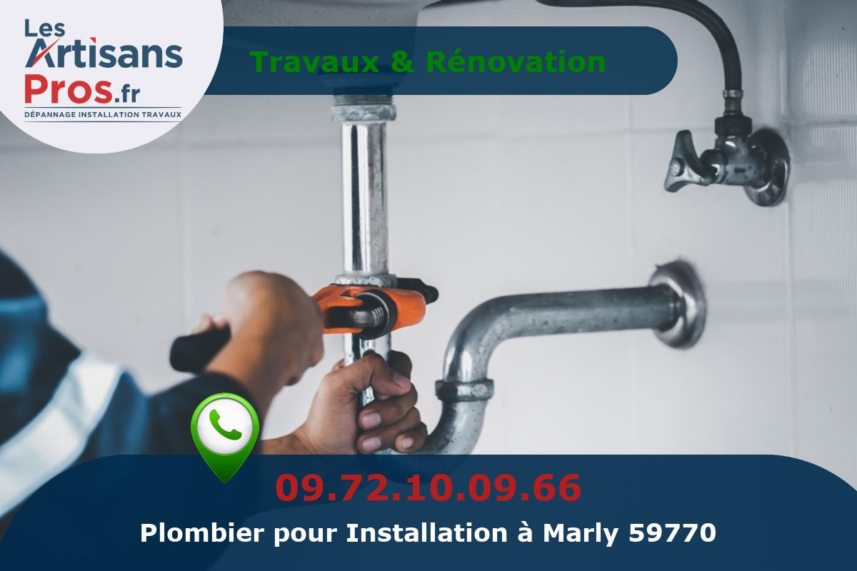 Installation de Plomberie Marly