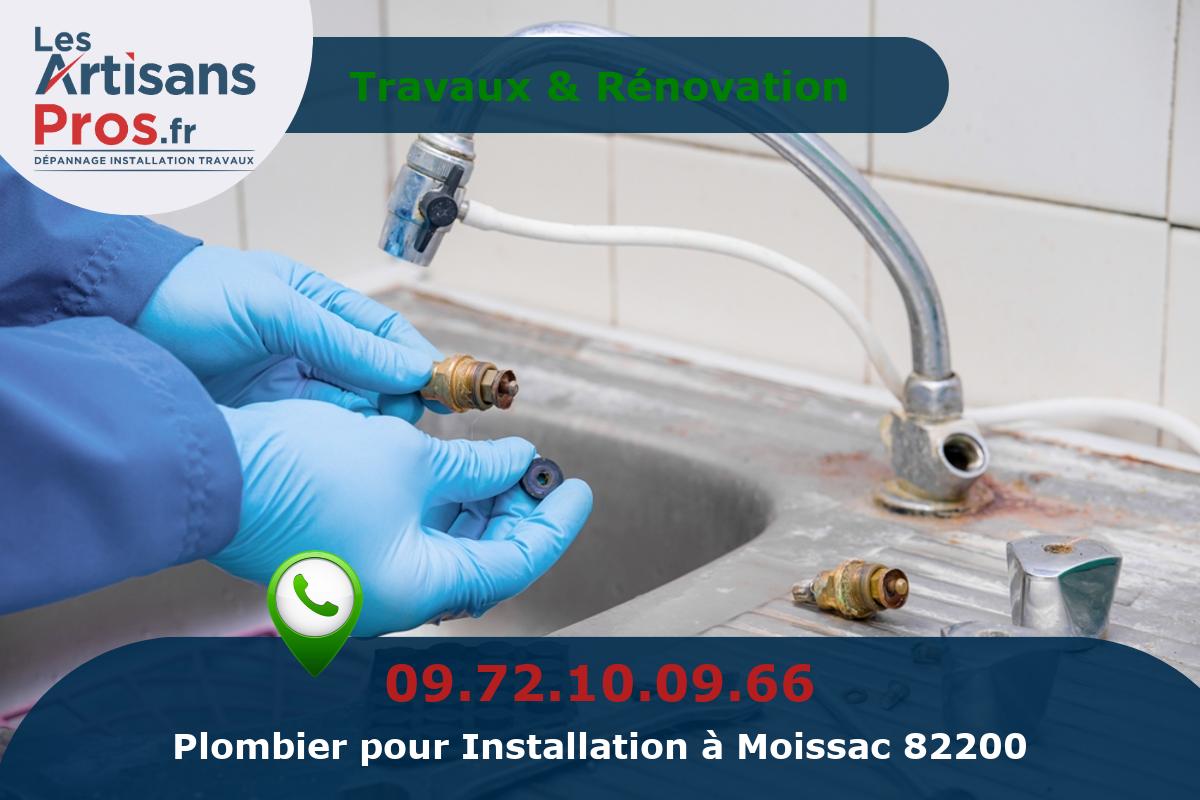 Installation de Plomberie Moissac