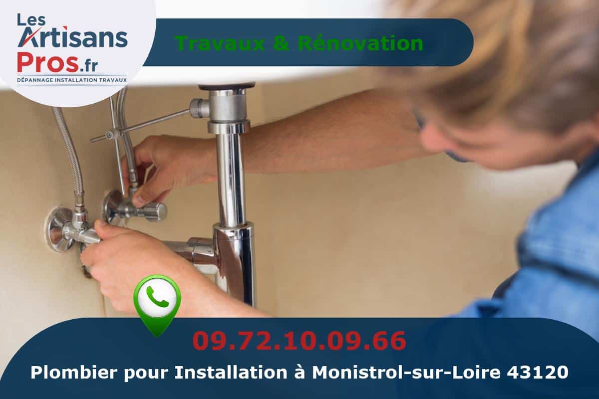 Installation de Plomberie Monistrol-sur-Loire