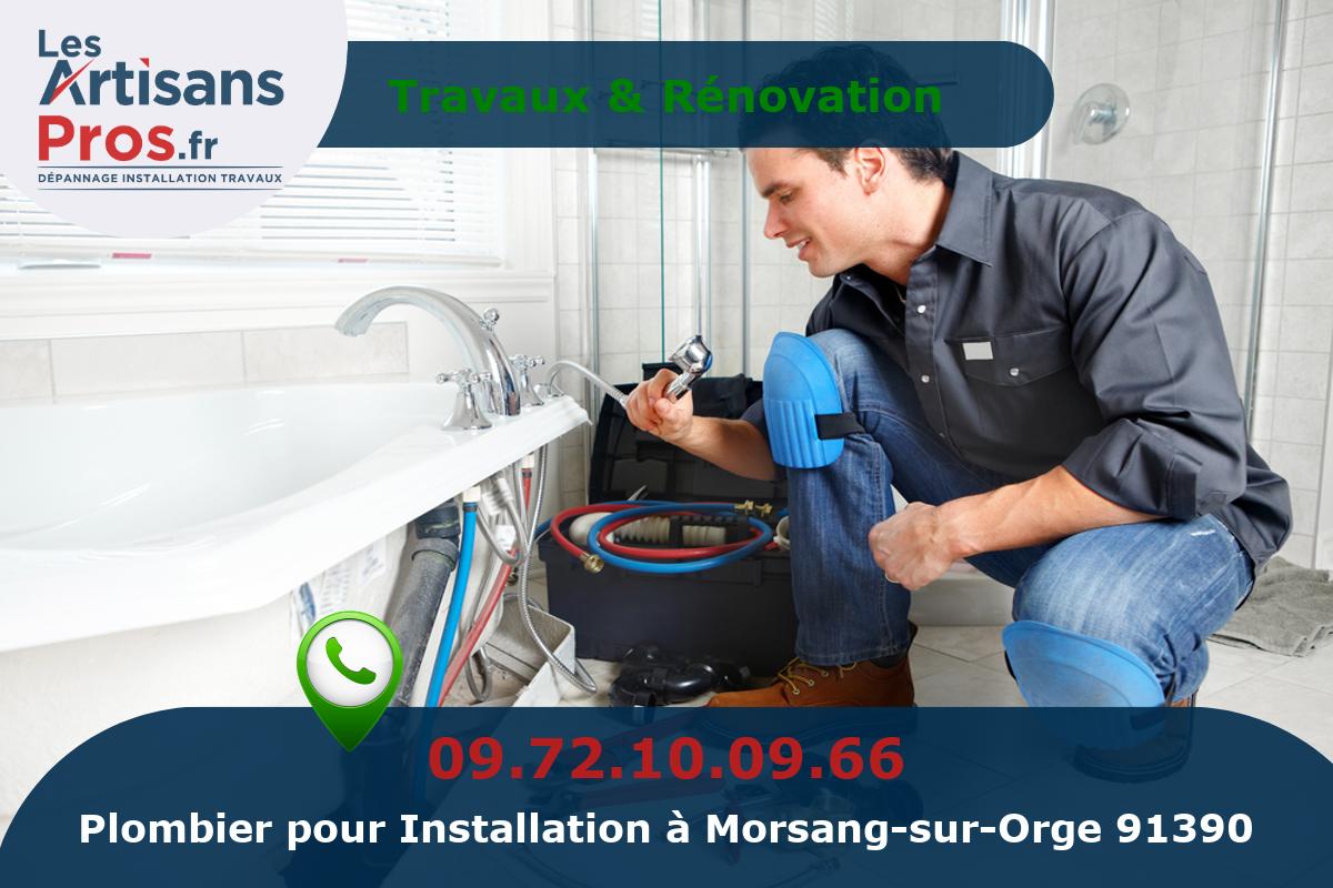 Installation de Plomberie Morsang-sur-Orge