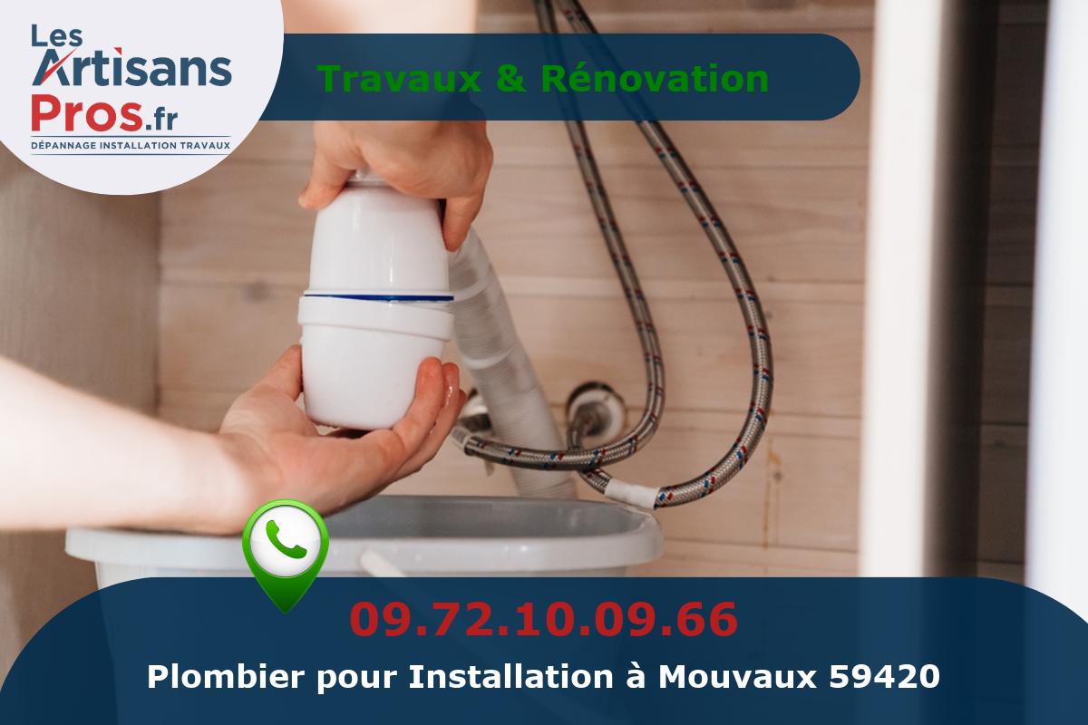 Installation de Plomberie Mouvaux