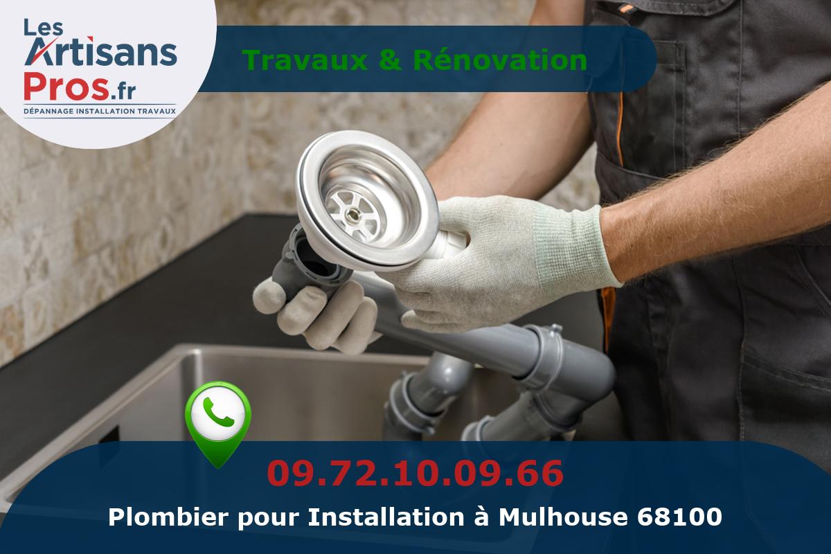 Installation de Plomberie Mulhouse