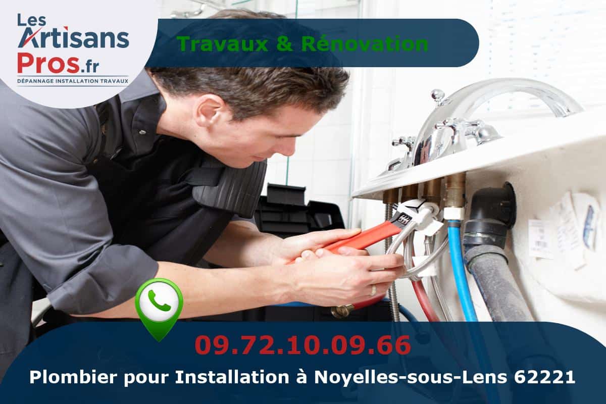 Installation de Plomberie Noyelles-sous-Lens