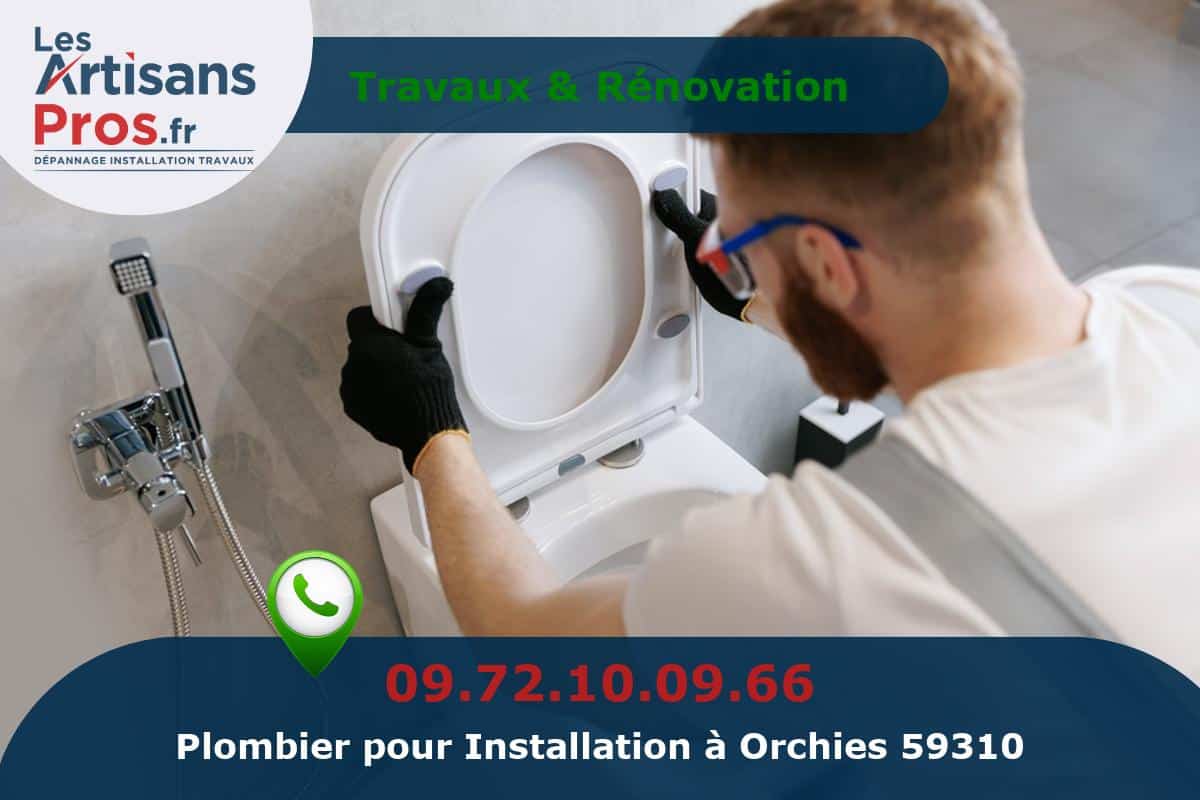 Installation de Plomberie Orchies