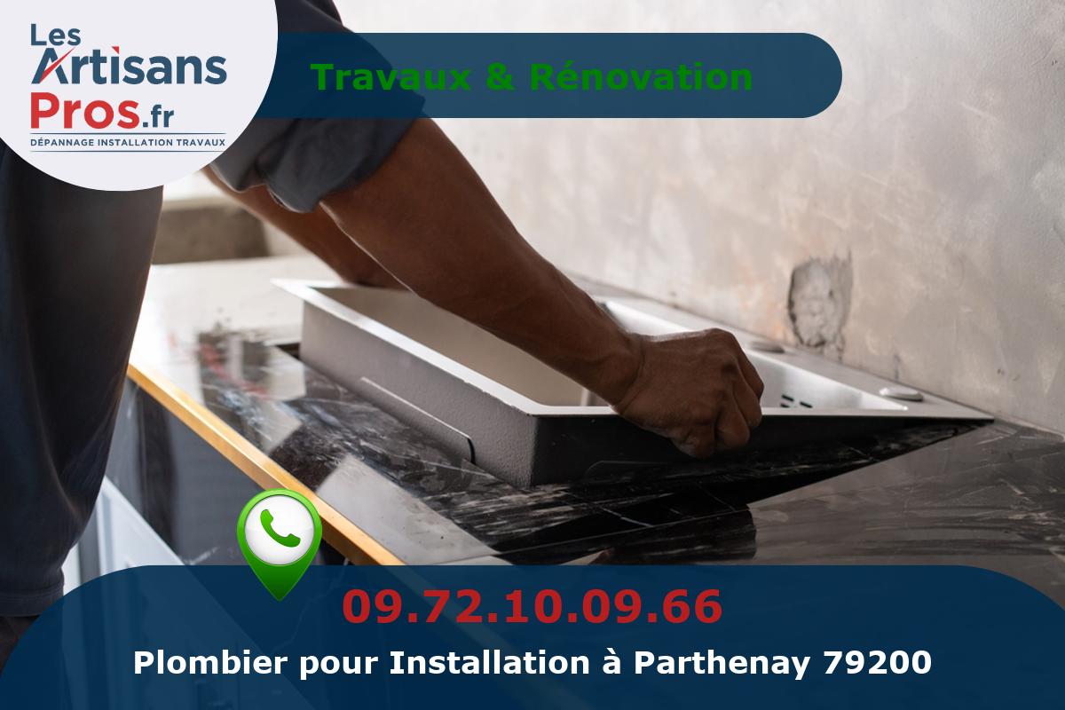 Installation de Plomberie Parthenay