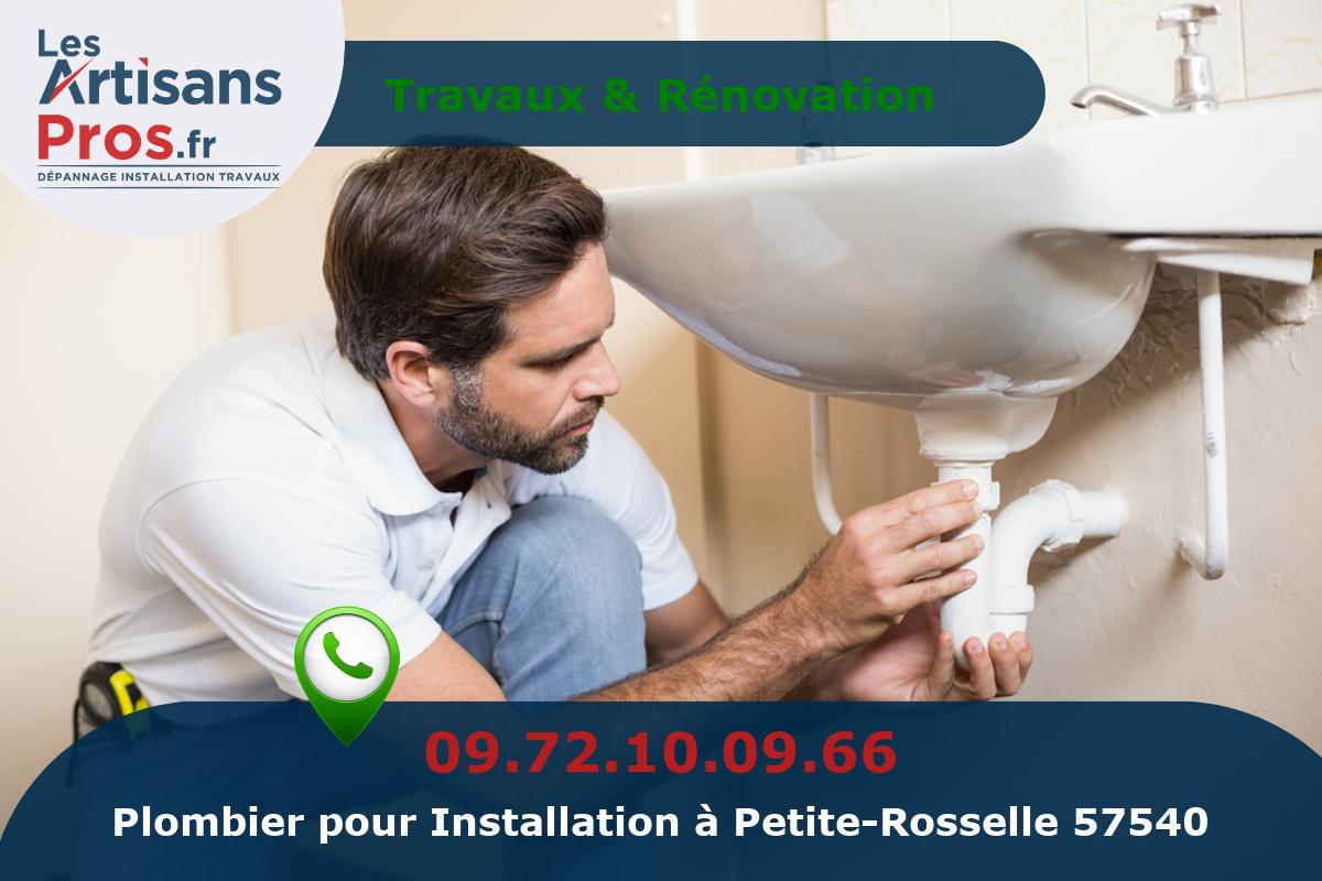 Installation de Plomberie Petite-Rosselle