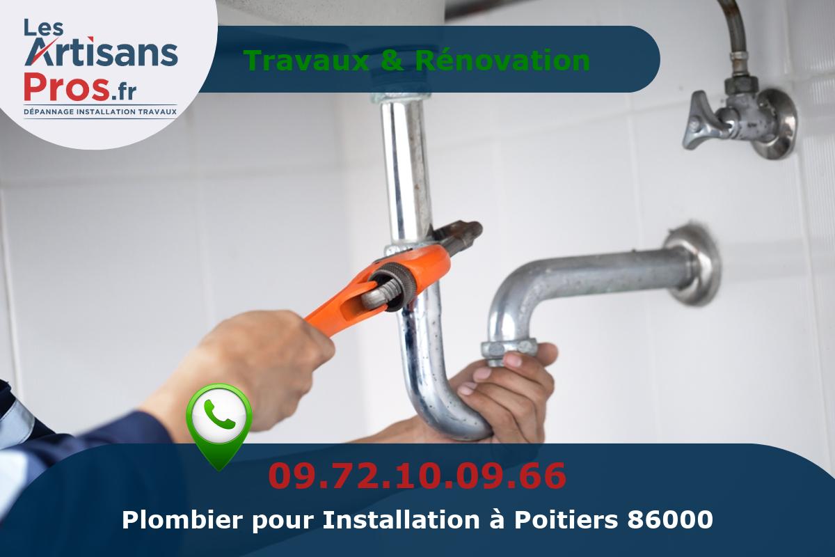 Installation de Plomberie Poitiers