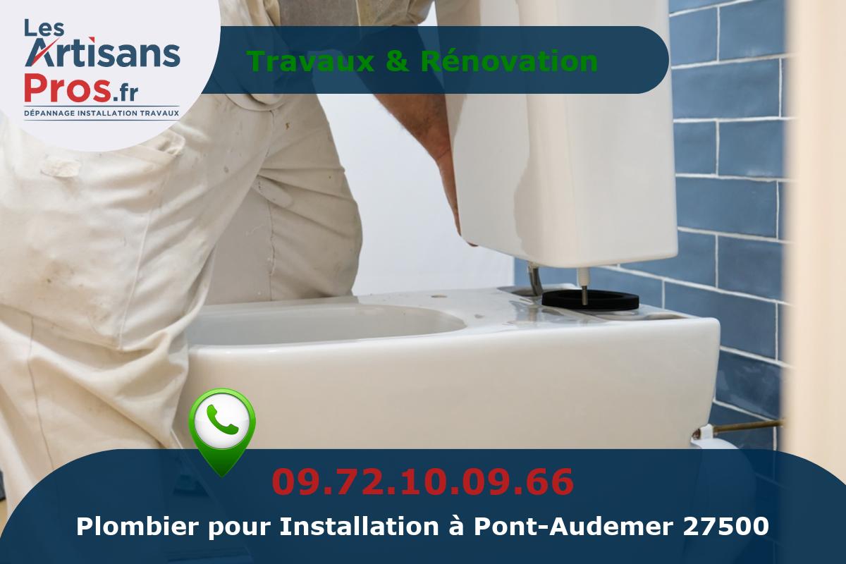 Installation de Plomberie Pont-Audemer