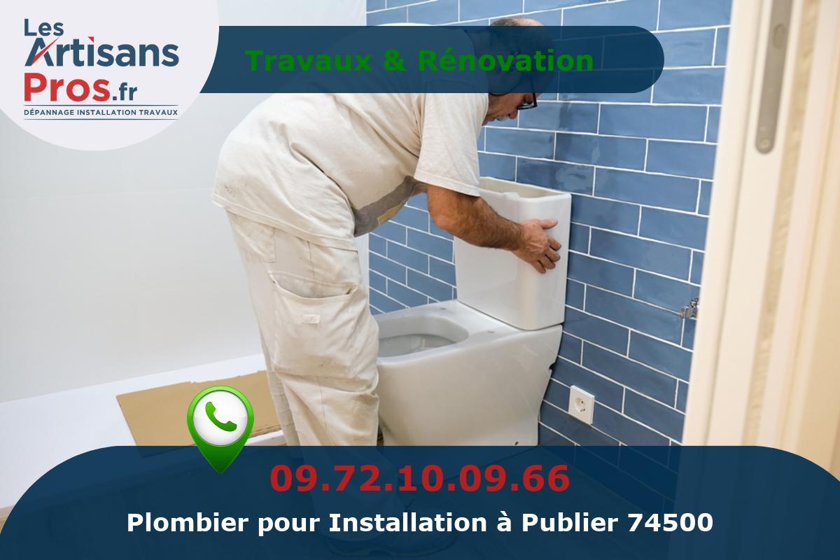 Installation de Plomberie Publier