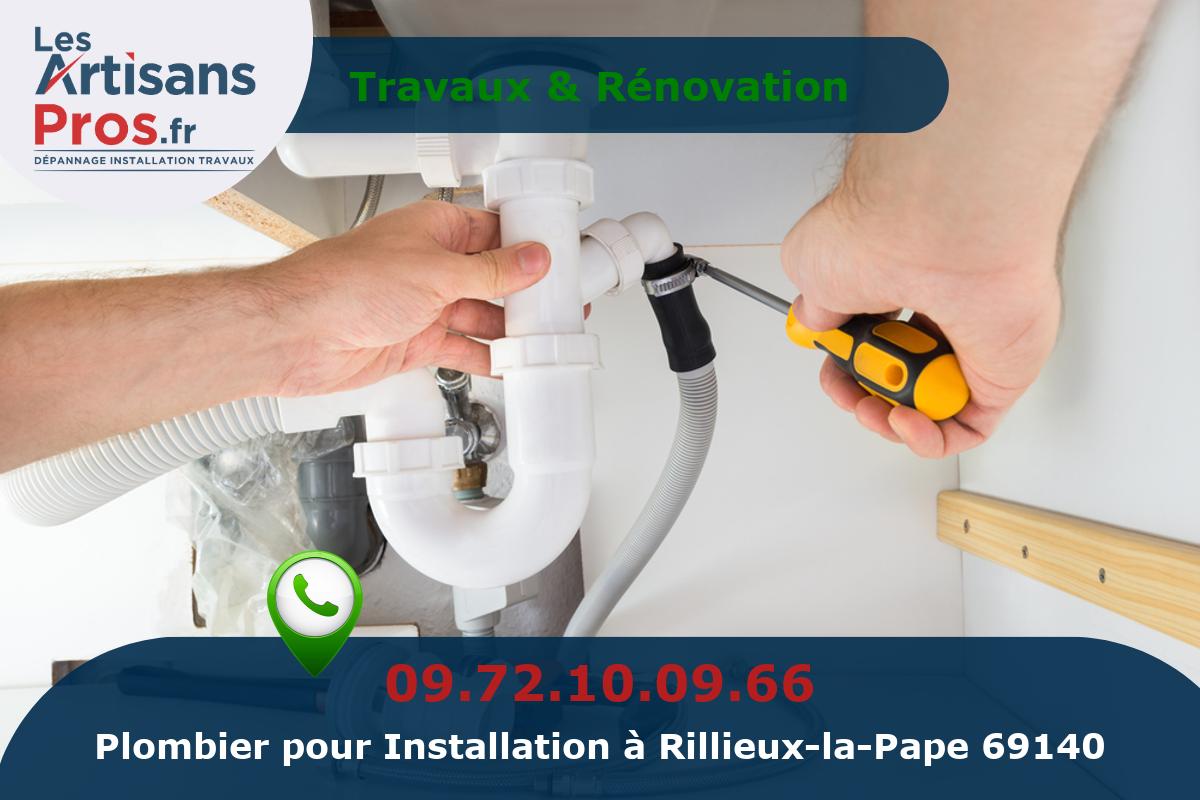 Installation de Plomberie Rillieux-la-Pape