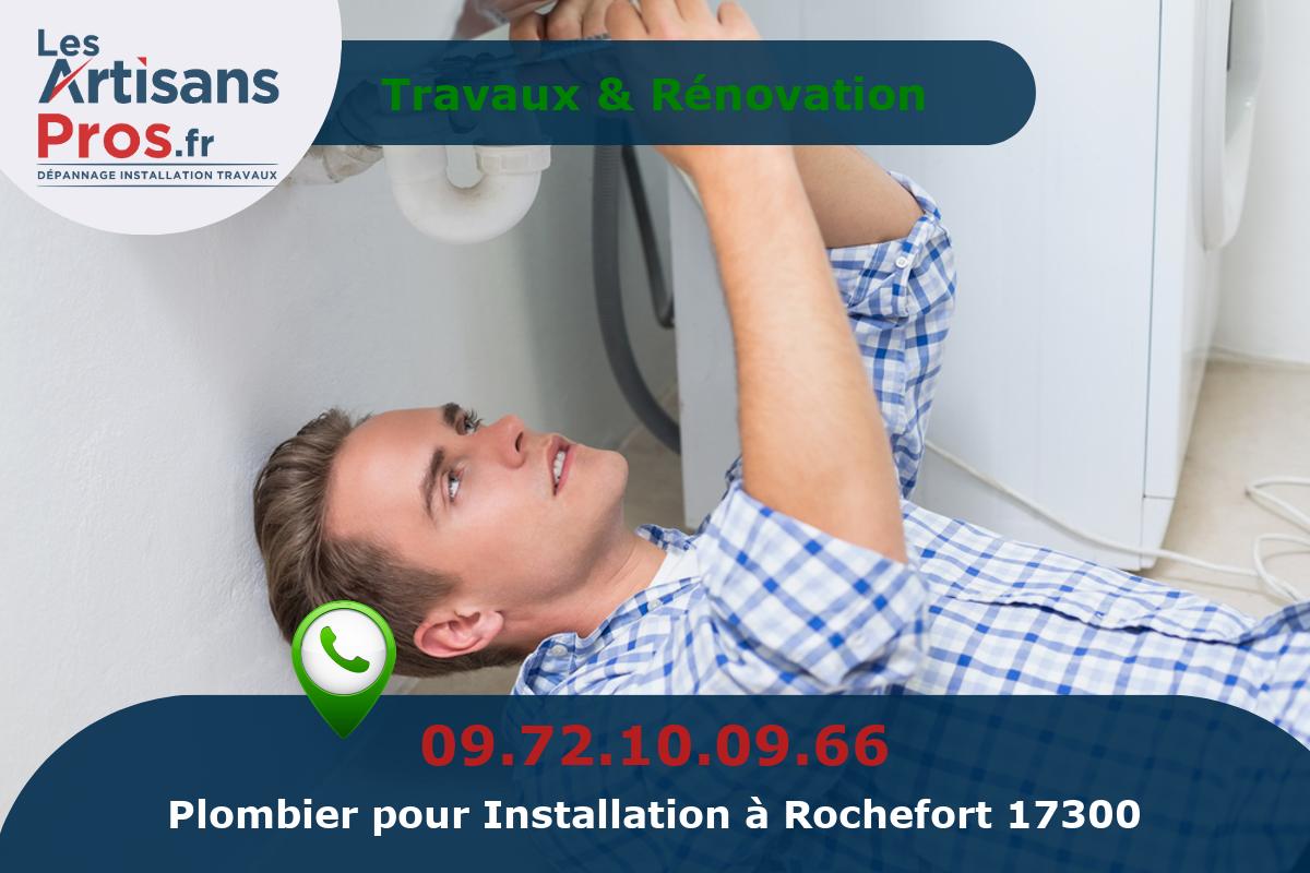 Installation de Plomberie Rochefort