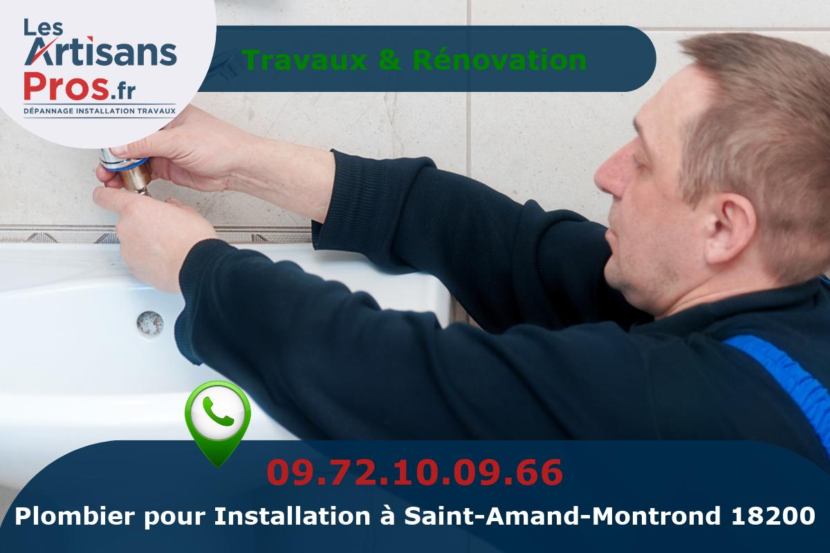 Installation de Plomberie Saint-Amand-Montrond