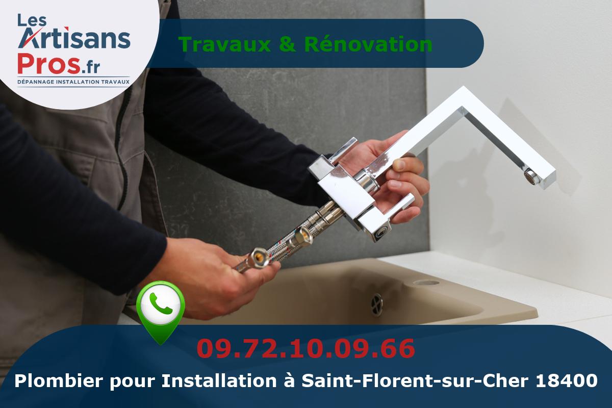 Installation de Plomberie Saint-Florent-sur-Cher