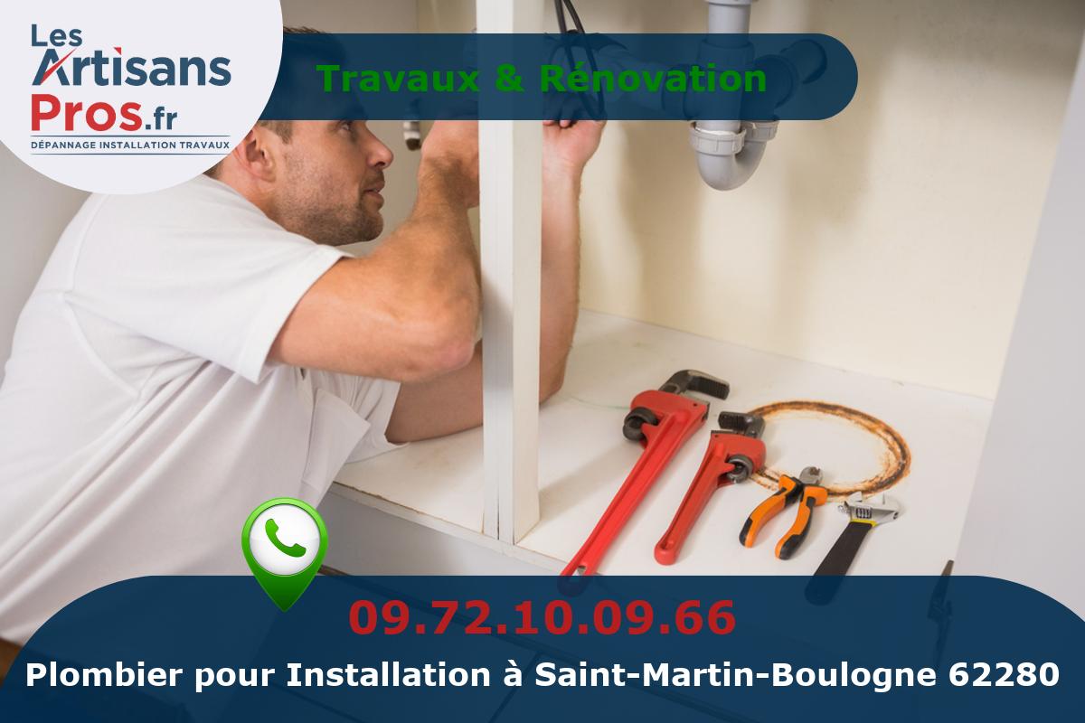 Installation de Plomberie Saint-Martin-Boulogne