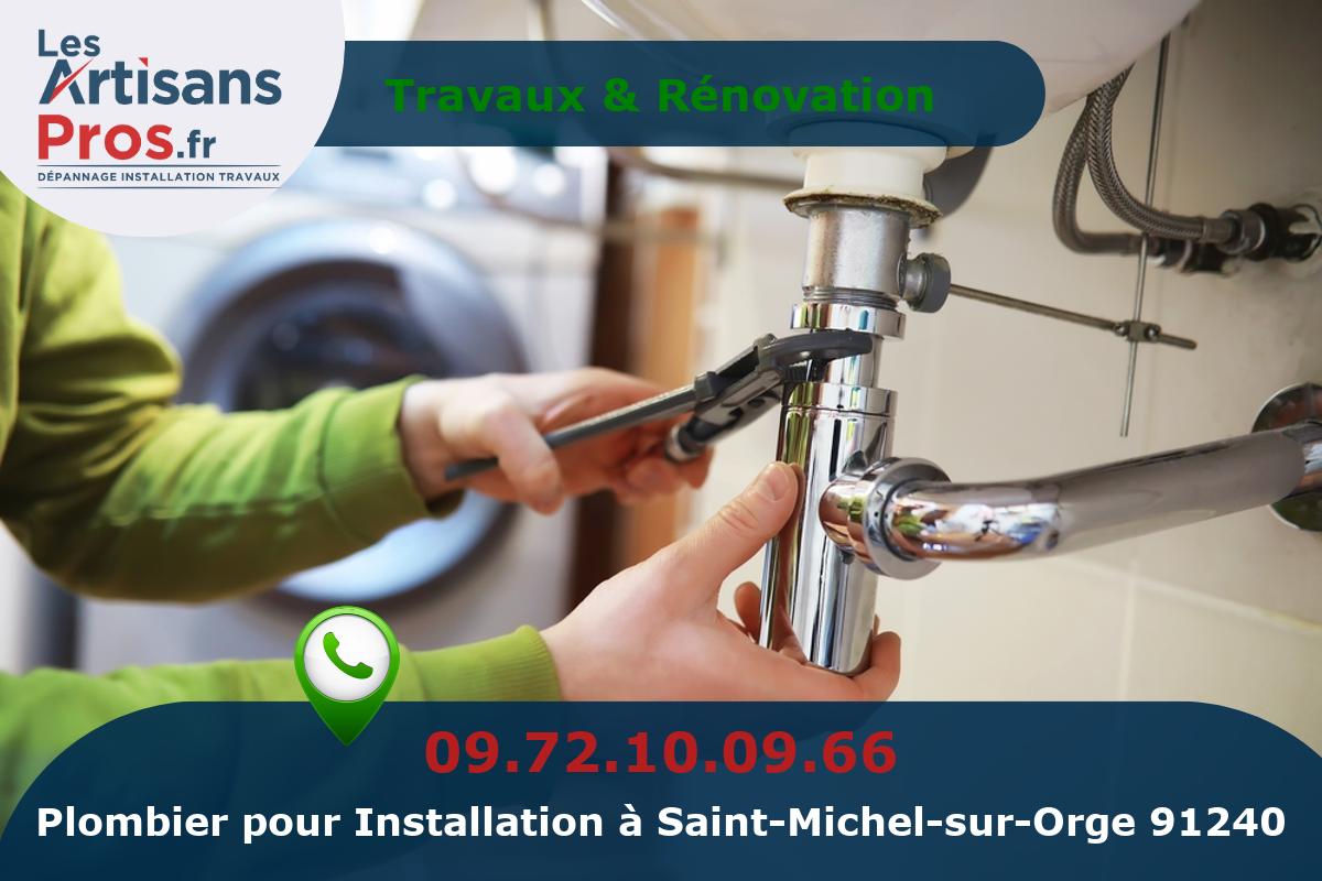 Installation de Plomberie Saint-Michel-sur-Orge