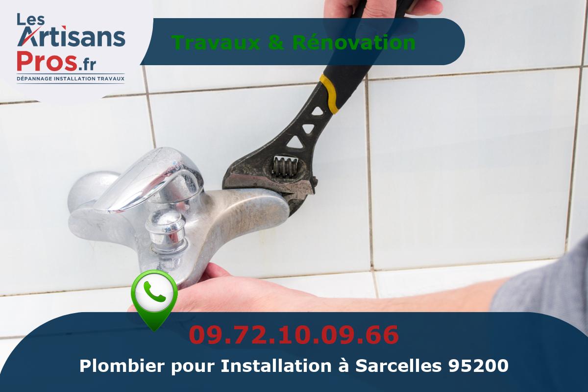 Installation de Plomberie Sarcelles