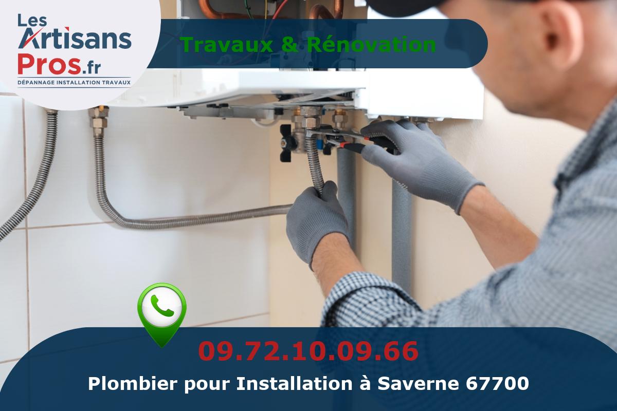 Installation de Plomberie Saverne