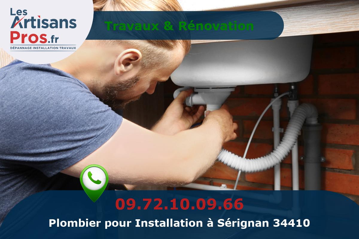 Installation de Plomberie Sérignan