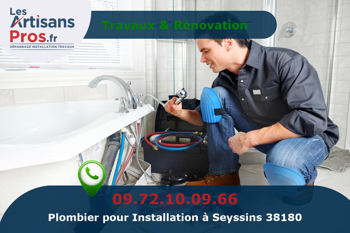 Installation de Plomberie Seyssins