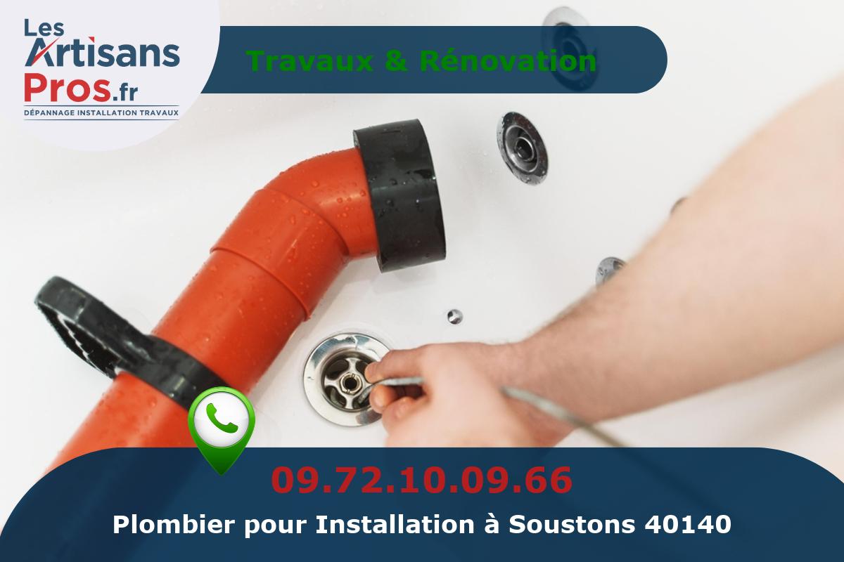 Installation de Plomberie Soustons