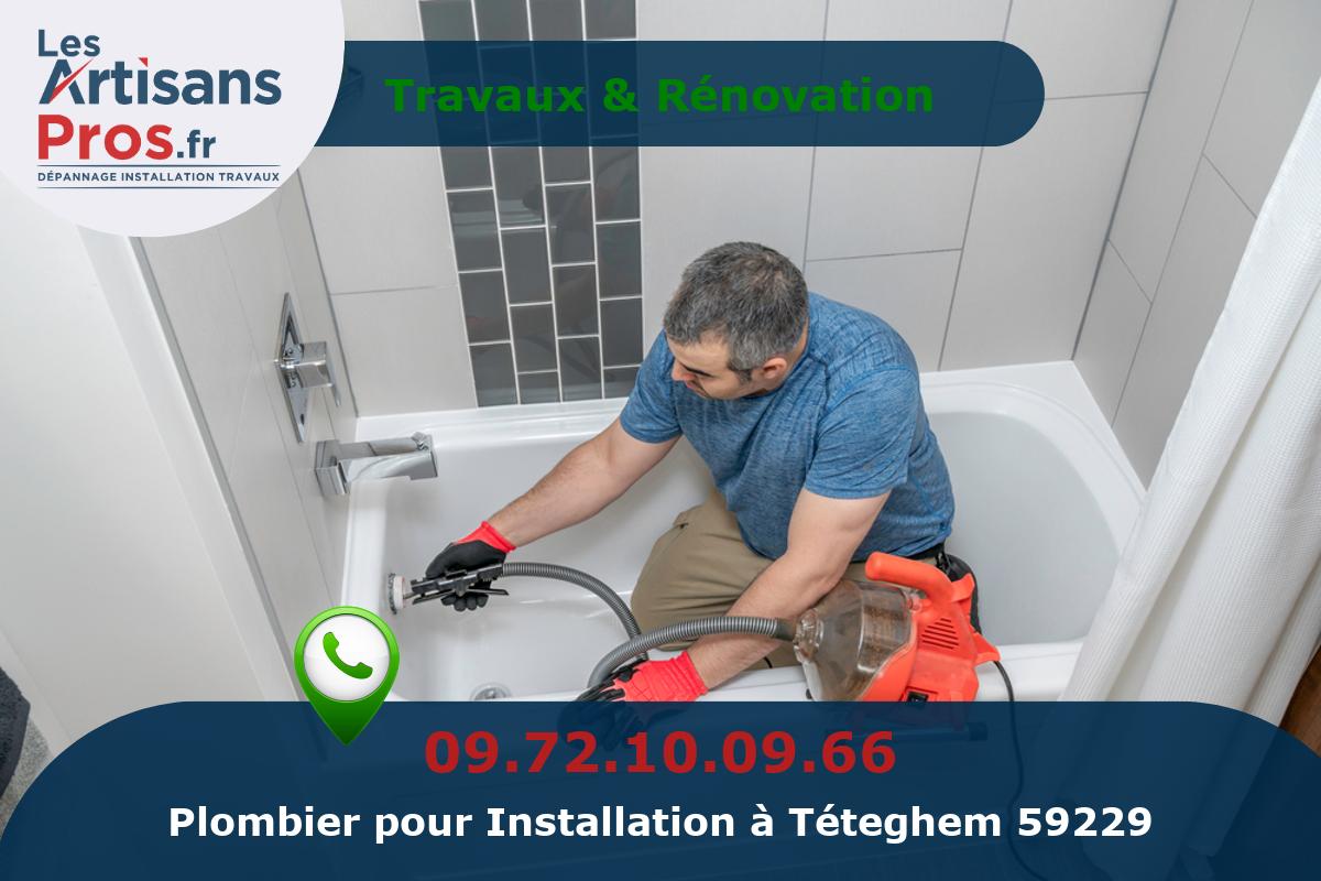 Installation de Plomberie Téteghem