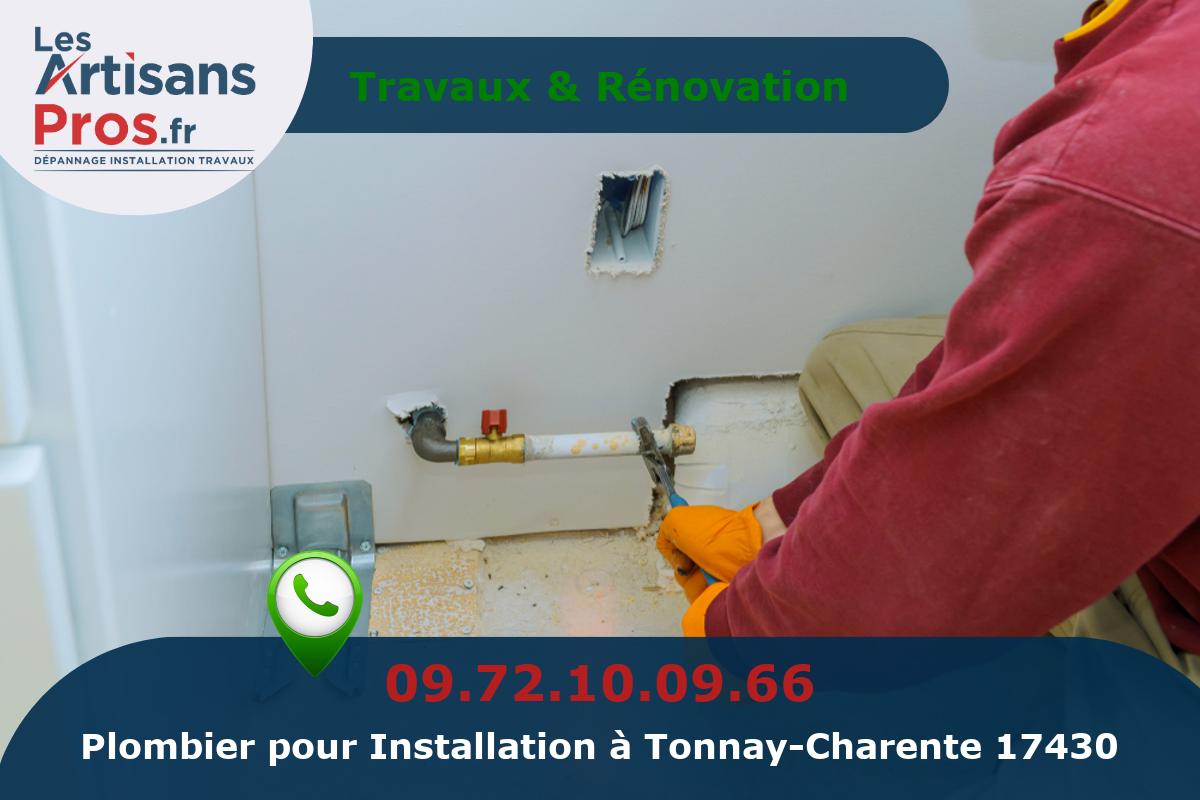 Installation de Plomberie Tonnay-Charente