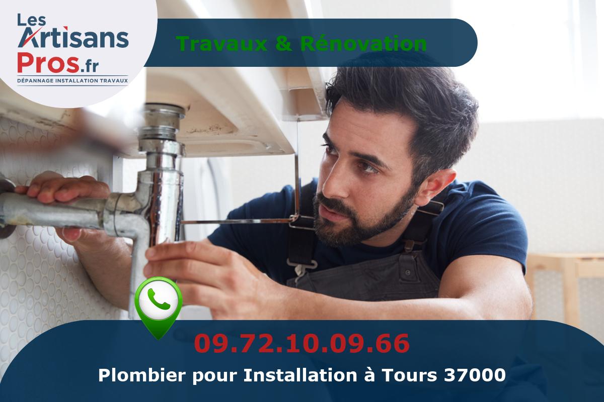 Installation de Plomberie Tours