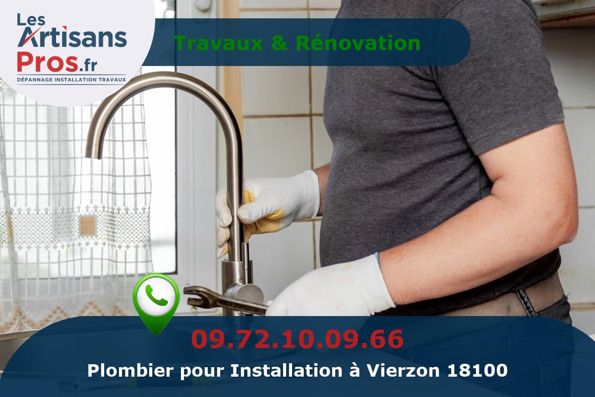 Installation de Plomberie Vierzon