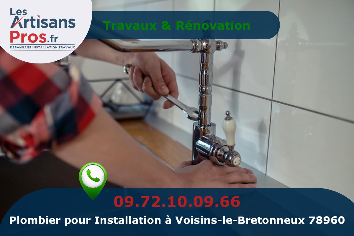 Installation de Plomberie Voisins-le-Bretonneux