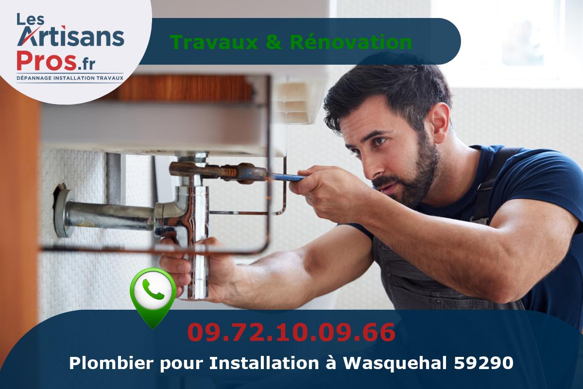 Installation de Plomberie Wasquehal