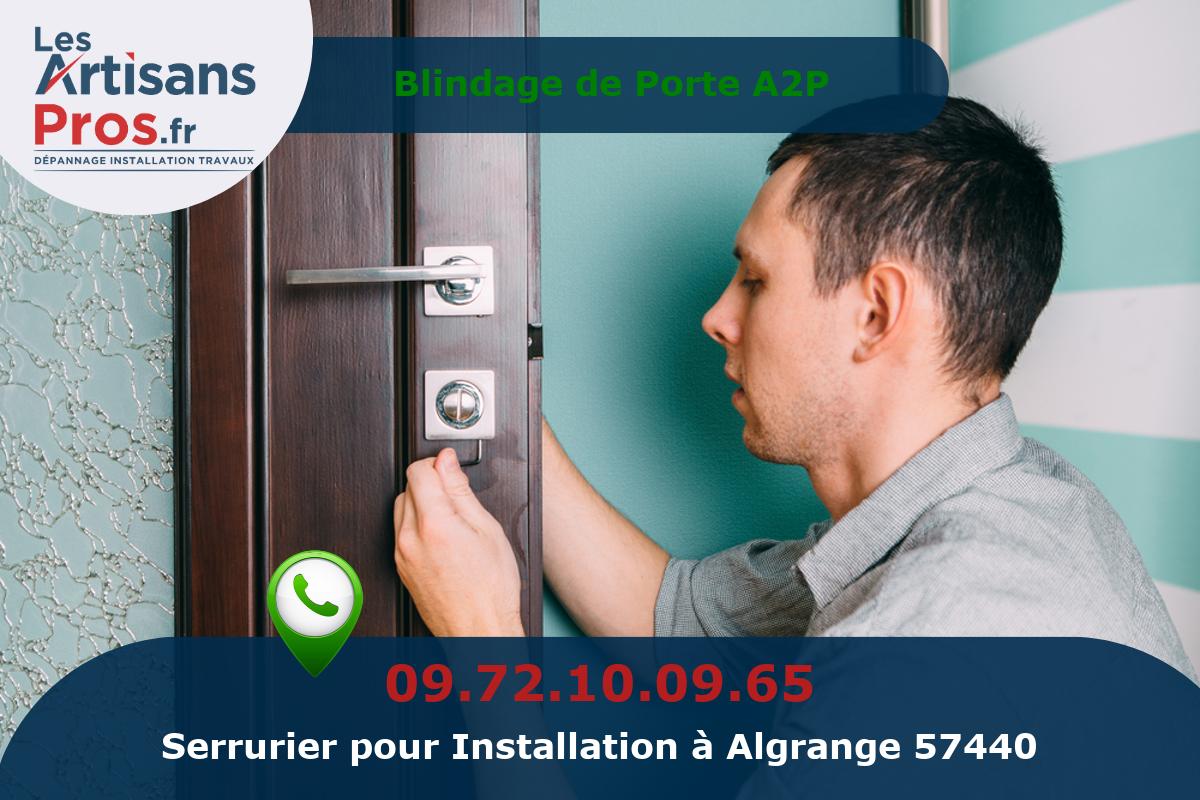 Installation de Serrurerie Algrange