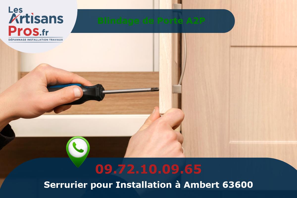 Installation de Serrurerie Ambert