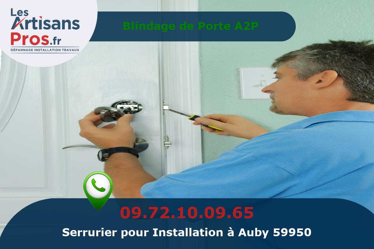 Installation de Serrurerie Auby