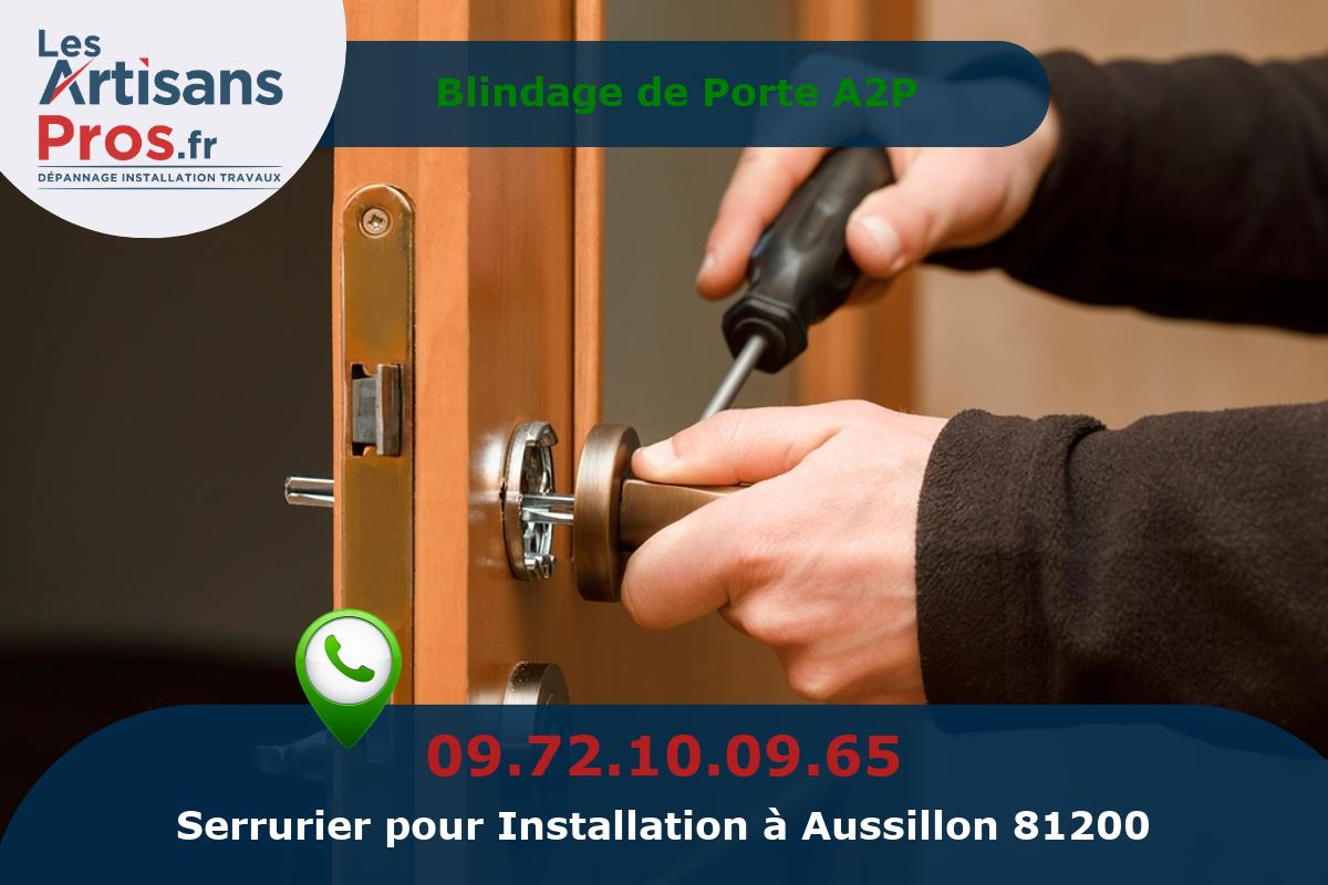 Installation de Serrurerie Aussillon