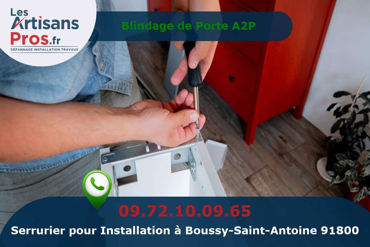 Installation de Serrurerie Boussy-Saint-Antoine