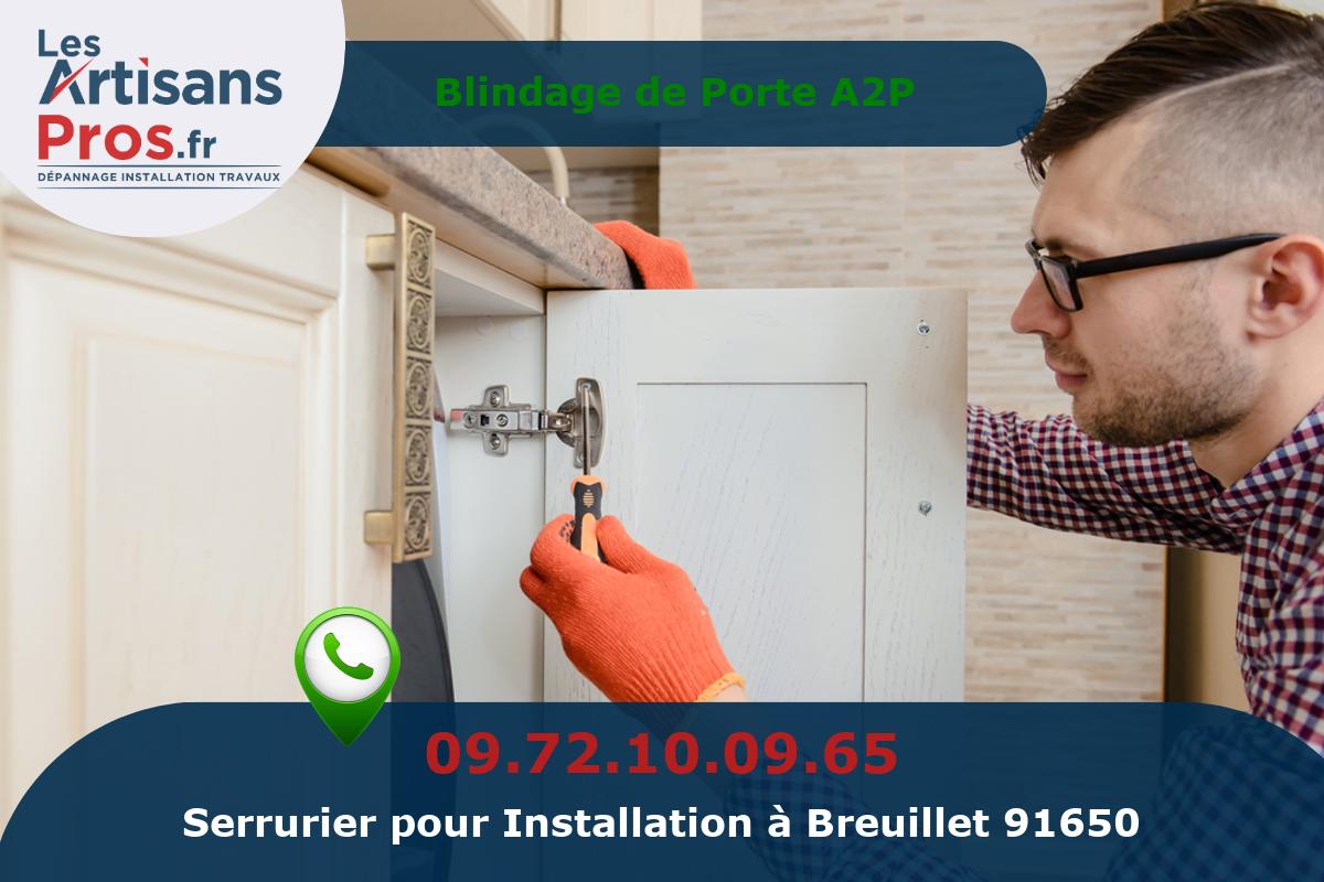 Installation de Serrurerie Breuillet